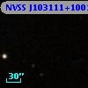 NVSS J103111+100149