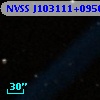 NVSS J103111+095624