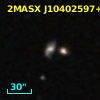 2MASX J10402597+0707228