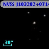 NVSS J103202+071405