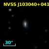 NVSS J103040+041333