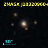 2MASX J10320960+0333042