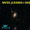 NVSS J103005+040344