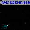 NVSS J103345+031037
