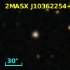 2MASX J10362254+0245555