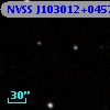NVSS J103012+045710