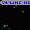 NVSS J103017+032313