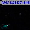 NVSS J103137+040802