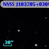NVSS J103205+030831