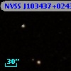 NVSS J103437+024357