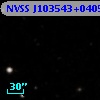 NVSS J103543+040510