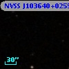 NVSS J103640+025501