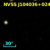 NVSS J104036+024551