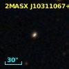 2MASX J10311067+0324287