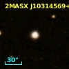 2MASX J10314569+0023172