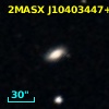 2MASX J10403447+0049028