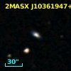 2MASX J10361947+0124345