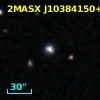 2MASX J10384150+0143283