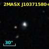 2MASX J10371580+0004501