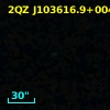 2SLAQ J103616.99+004503.2
