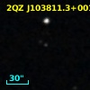 2QZ J103811.3+001749