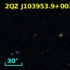 2QZ J103953.9+003737