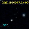 2QZ J104047.1+004717