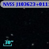 NVSS J103623+011118
