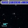 NVSS J103938+003046