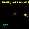 NVSS J103156+013045