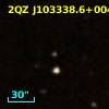 2SLAQ J103338.68+004226.4