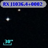 RX J1036.4+0002