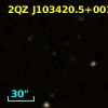 2SLAQ J103420.60+001107.7