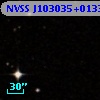 NVSS J103035+013322