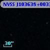 NVSS J103638+003336