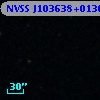 NVSS J103638+013616