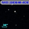 NVSS J103640+020704