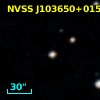 NVSS J103650+015302