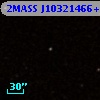 2MASS J10321466+0013003
