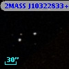 2MASS J10322833+0016529