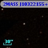 2MASS J10322155+0008045