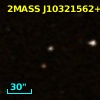 2MASS J10321562+0010255