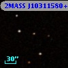 2MASS J10311580+0003484