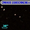 2MASS J10320636+0003007