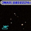 2MASS J10315574+0000150