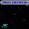2MASS J10330738+0000274