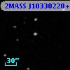 2MASS J10330220+0001207