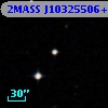 2MASS J10325506+0005339