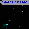 2MASS J10330546+0001058