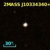2MASS J10334340+0013521